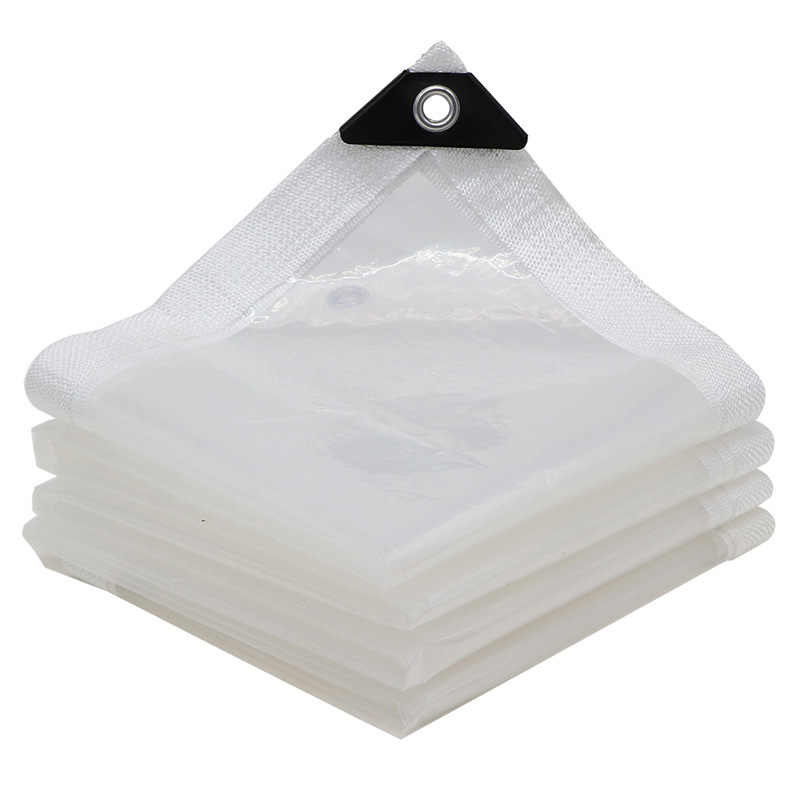 Lona Imperméable Résistant Mil Transparent Avec Ojales Y Corbatas, Camping, Extérieur, Patio, Lluvia Ou Parasol, Coche, Cubierta Imperméable, Maison, Jardin, Utilisation À L'Aire Libre