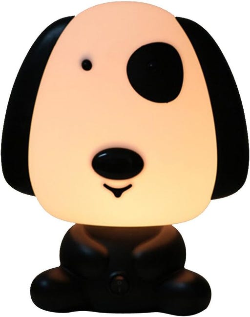 Lampe De Table Animaux Lampe De Chevet Pour Chambre D'Enfant Led Veilleuse Lampe De Bureau-a