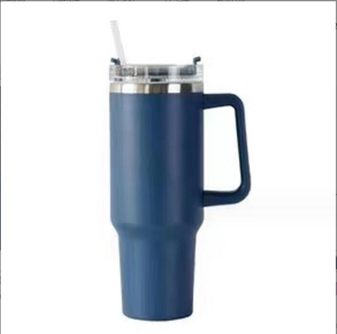 Gobelet Isotherme En Acier Inoxydable Avec Couvercle Et Paille Pour Eau, Thé Glacé, Café, Smoothies Et Plus Encore, Quartz Rose 2.0, 1,18 L