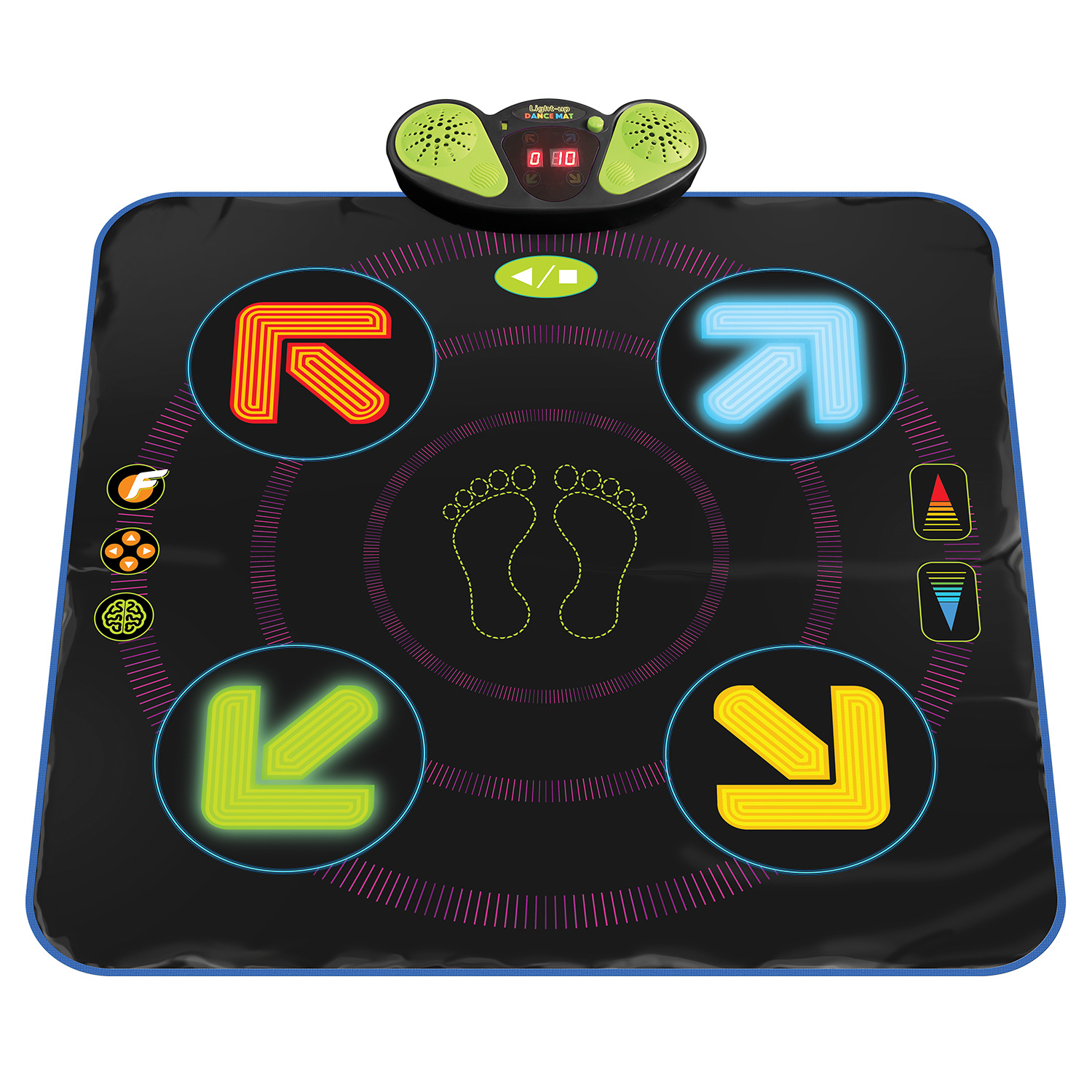 Electronic Dance Mat For Kids 8-12 Wireless Dance Mat With Bluetooth/aux And Built In Music, 5 Challenge Levels, 4 Modes Dance Dance Revolution Ma
