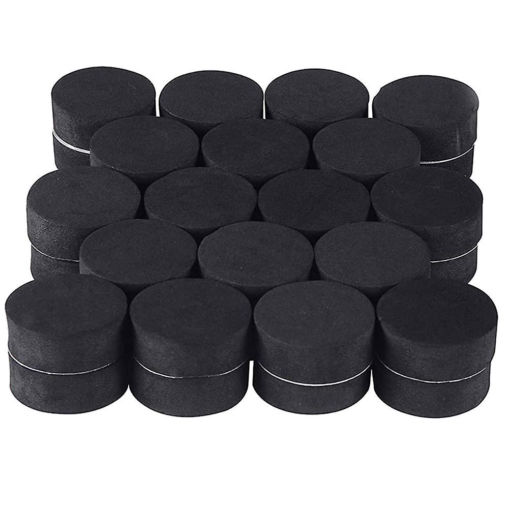 Lot De 24 Pieds De Support Pour Pots De Fleurs D'Extérieur En Caoutchouc Naturel, Invisibles Et En Forme De Coussinets.