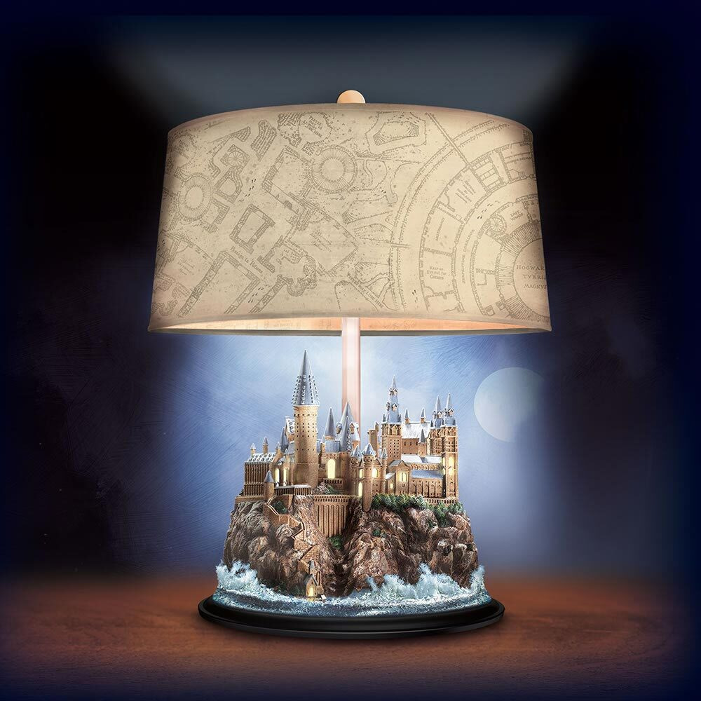 Castle Resin Table Lamp Home Bedroom Decoration Birthday Gift