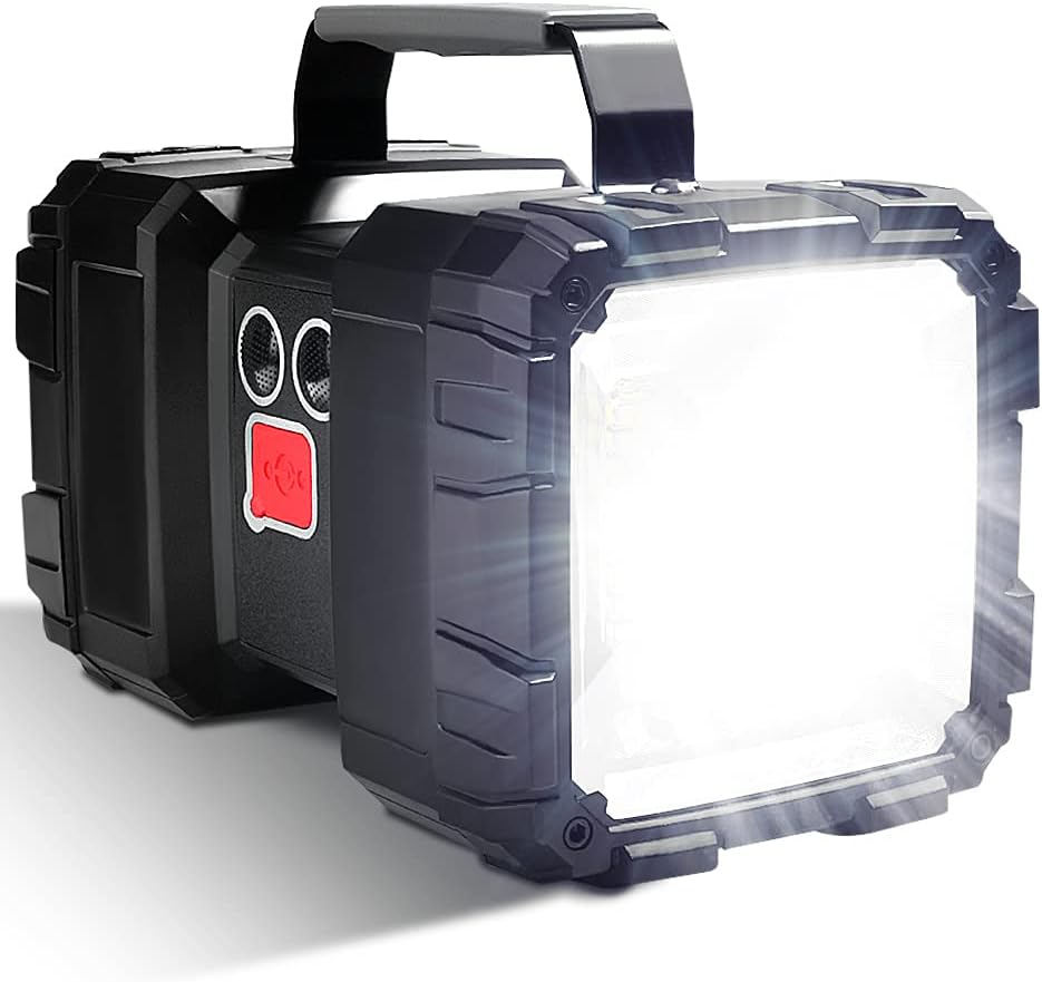 Lampe Torche Led Rechargeable 10 000 Mah, Autonomie Ultra Longue, Haute Puissance