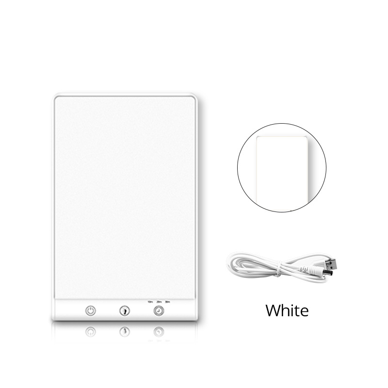 Lampe De Luminothérapie 11 000 Lux, Luminosité Réglable Et Minuterie, Lampe Solaire Bionique À Effet Émotionnel, Lumière Blanche Chaude