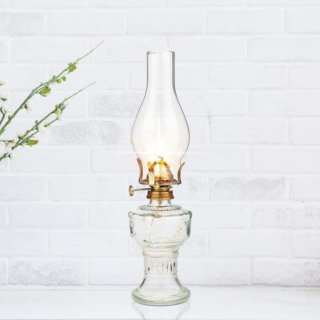 Lampe À Huile En Verre De 32 Cm, Lampe À Huile En Verre Classique Rétro, Lampe De Décoration Pour La Maison, Grande Capacité (sku Produit : 96855381 Sku Offre : Mkh25.7.24-14)