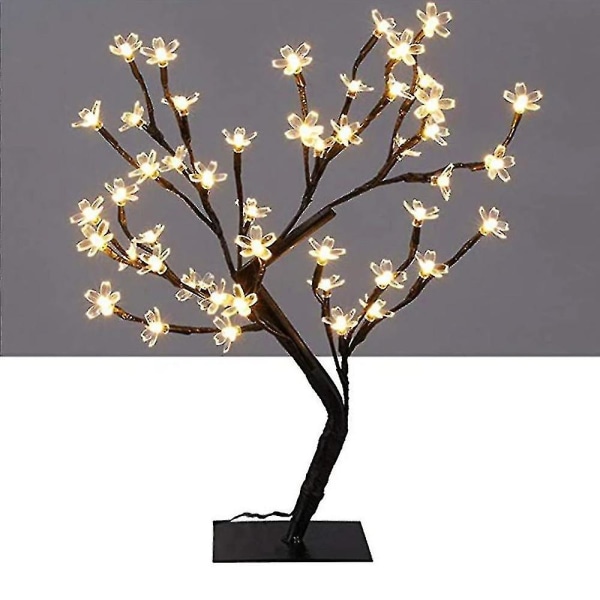 Led Bordslampa Lights Cherry Plum Blossom Tree Usb Night Lights