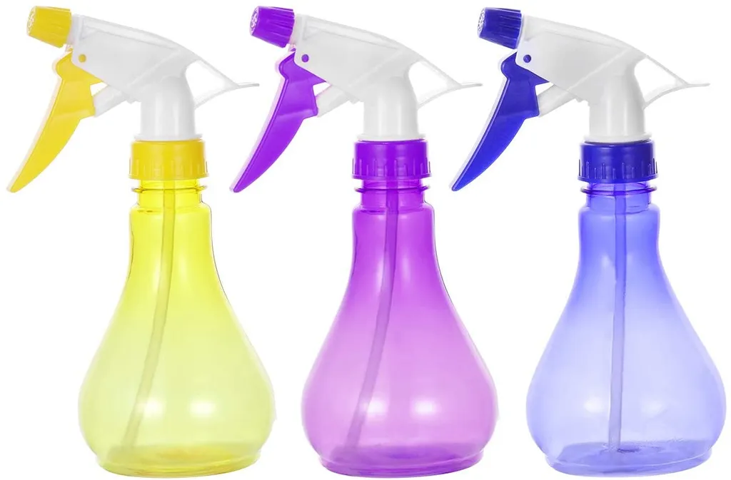 3 Flacons Pulvérisateurs En Plastique De 250 Ml, Petits Flacons De Pulvérisation Pour Fleurs À Couper Le Souffle (couleur Claire)