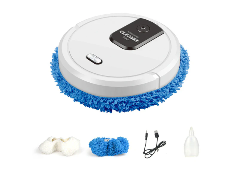 Smart Mopping Machine Robot Cleaner Household Full-automatic Uv Spray Humidification - White