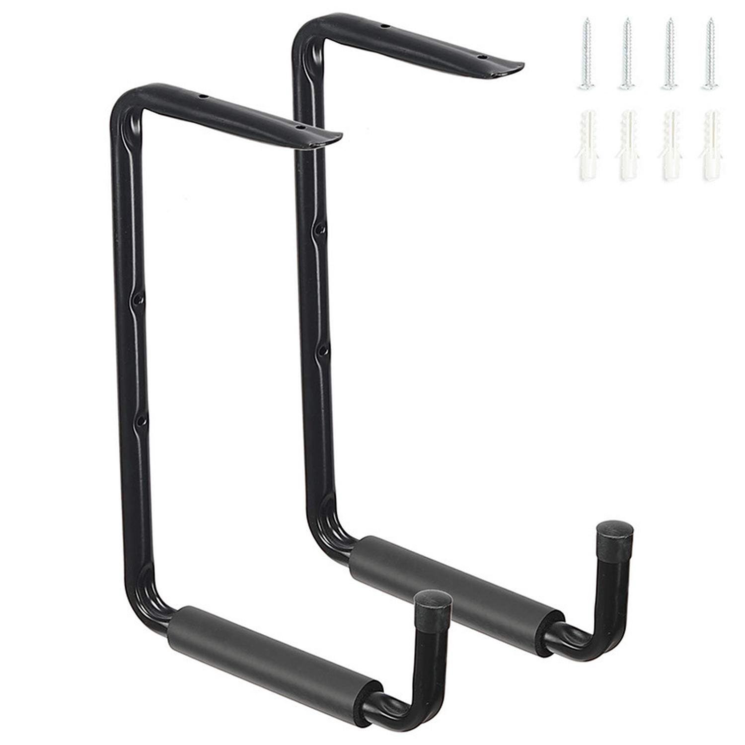 Lot De 4 Crochets De Rangement Robustes Pour Garage, Étagère De Rangement Murale, Crochets De Plafond Utilitaires Et Organisateur Pour Bois, Vélo