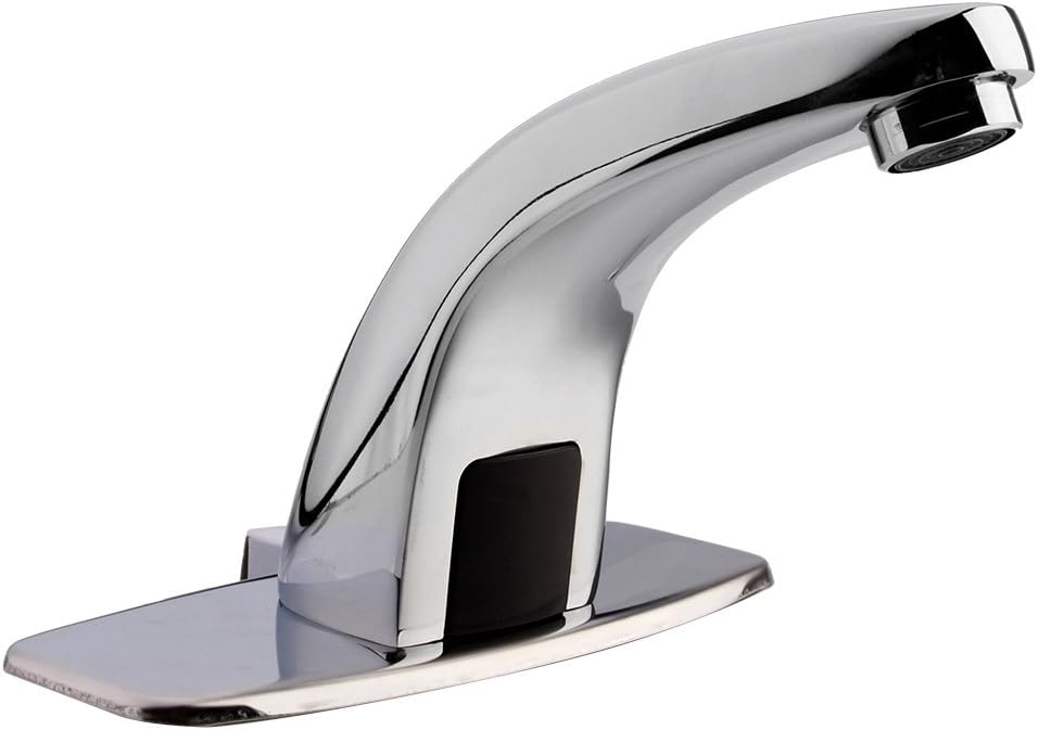 Robinet À Capteur Infrarouge Automatique, Robinet D'Évier, Évier Intelligent De Cuisine Et De Salle De Bain, Eau Froide Uniquement