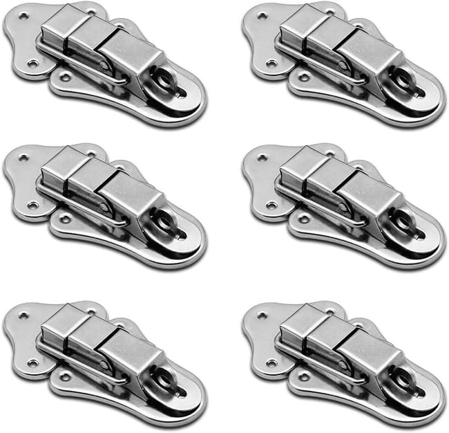 Pièces Fermeture A Levier Fermeture À Ressort Loquet Bascule En Acier Inoxydable Tiroir Hardware Pour Coffre À Outils Valise Et Coffre