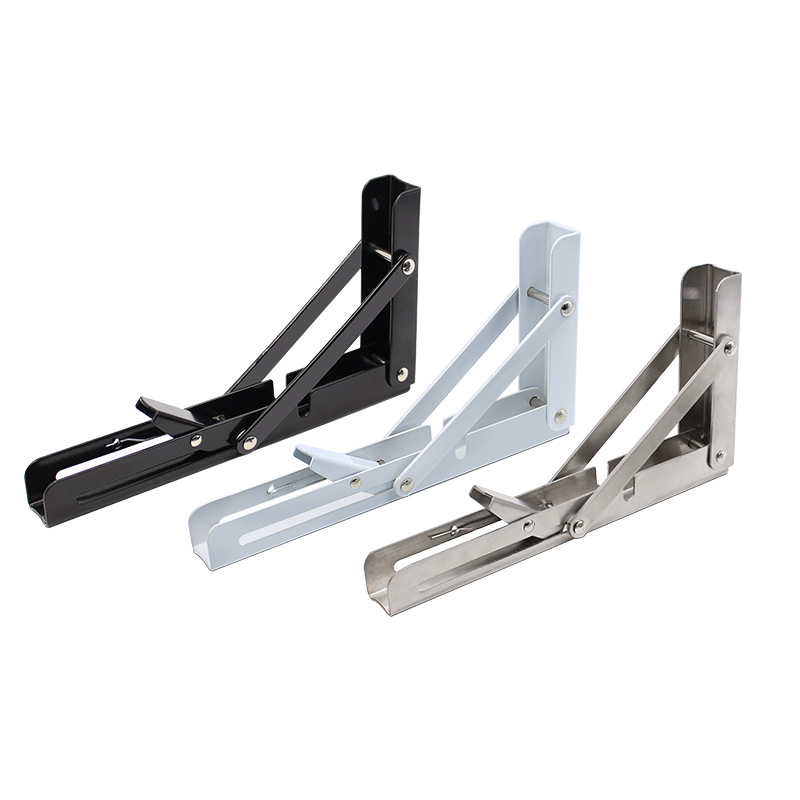 Lot De 2 Supports Triangulaires Billy, 15 Cm, Acier Inoxydable (prix Par Support)