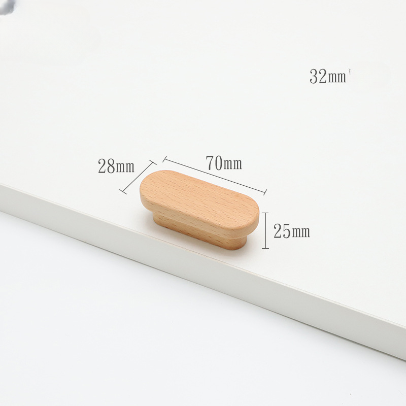 22 Piezas De Manijas De Puerta De Madera Maciza Para Muebles, Cajones, Gabinetes, Manijas De Madera Con Forma De Hongo, Manijas De Un Solo Orificio, Estilo Tronco