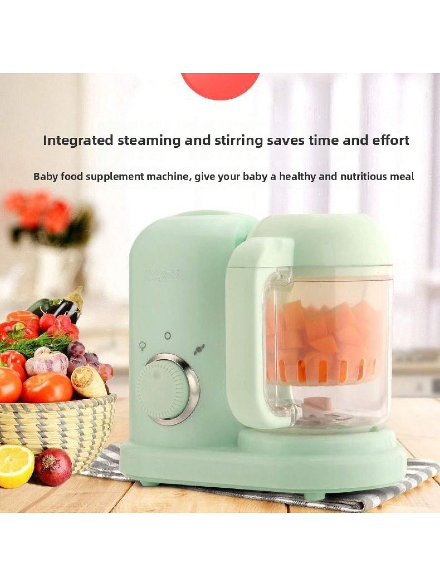Machine À Compléments Alimentaires Pour Bébé Machine Multifonction Pour Bébé À Cuire À La Vapeur Et À Mélanger Petit Outil De Cuisson Et De Broyage Automatique