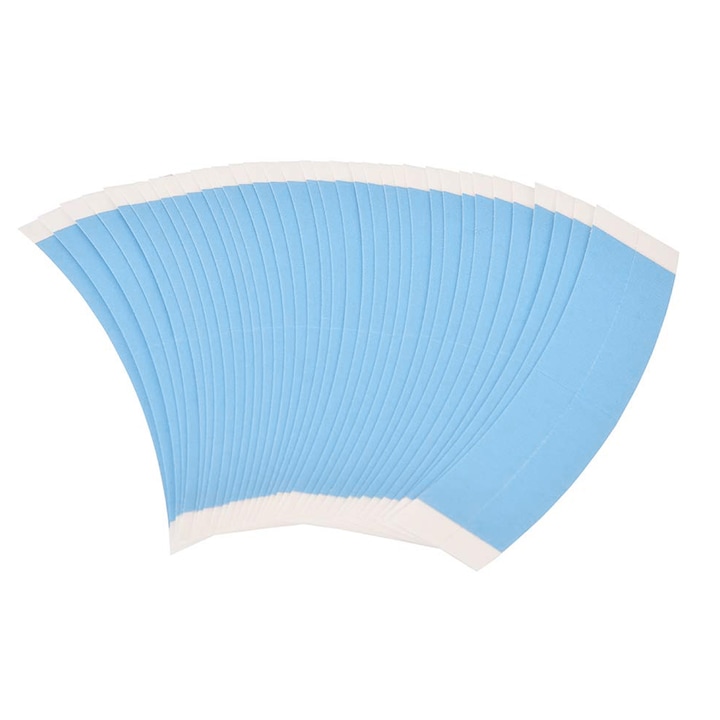 Set 36 Bucati Banda Adeziva Pentru Peruci, Qttvbtna, Front Lace, Rezistent La Apa, 7.6 X 2.2 Cm