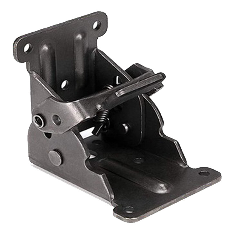Fer À Enrouler Autobloquant, Fer Pliant Pour Meuble De Cuisine (4 Pièces), Fer Pliant À Plat À 90° En Acier, Rallonges De Verrouillage