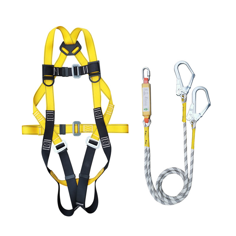 Ineasicer Kit Anti-chute. Harnais Avec 2 Points D'Accroche (dorsal Et Poitrine) Et Ceinture De Maintien)