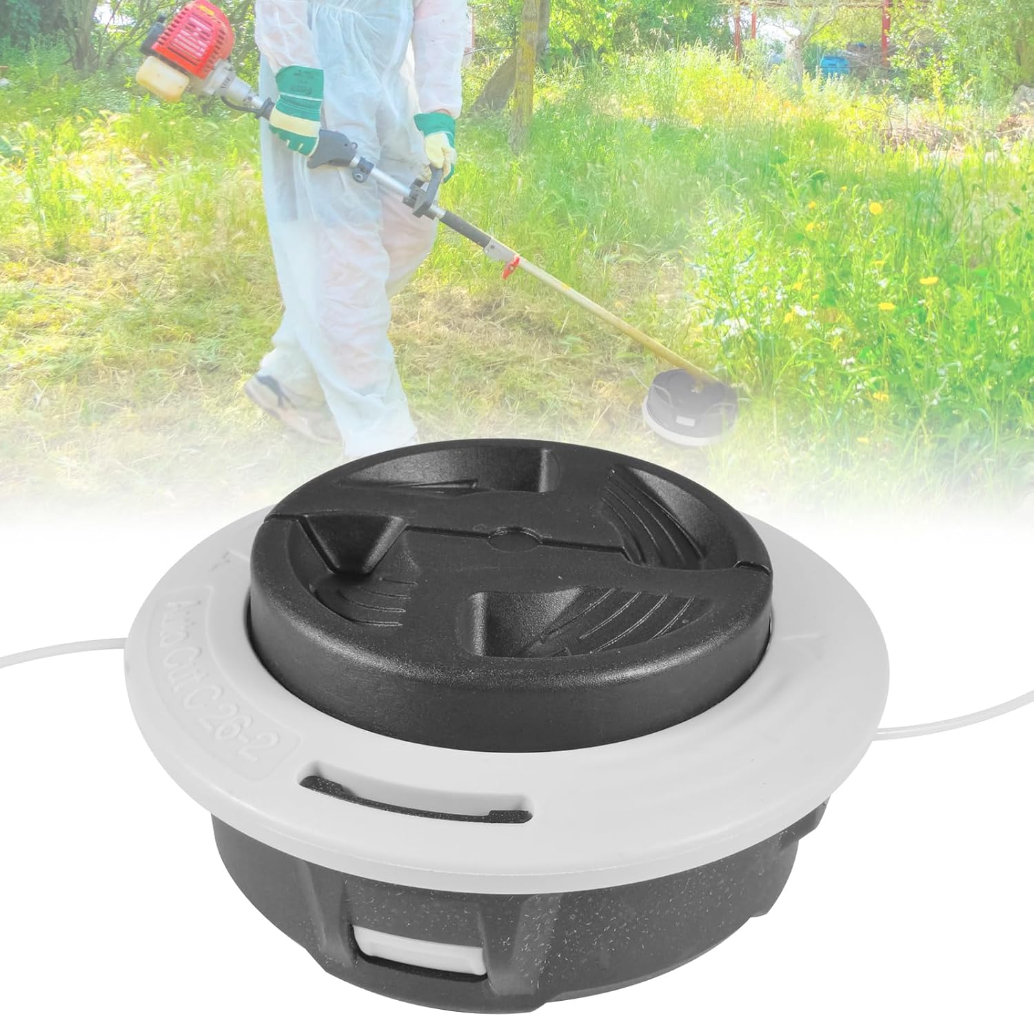 Tête De Coupe De Rechange Autocut C26-2,bobines De Débroussailleuse,tête De Fauchage De Rechange,pour Stihl Fs55 Fs56 Fs55rt Fs56r Fs70 Fs70r