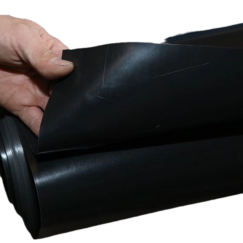 Membrane Anti-infiltration En Pehd (note De Commande : 1,5 Mm D'Épaisseur, 4,6 M De Long, 3 M De Large)
