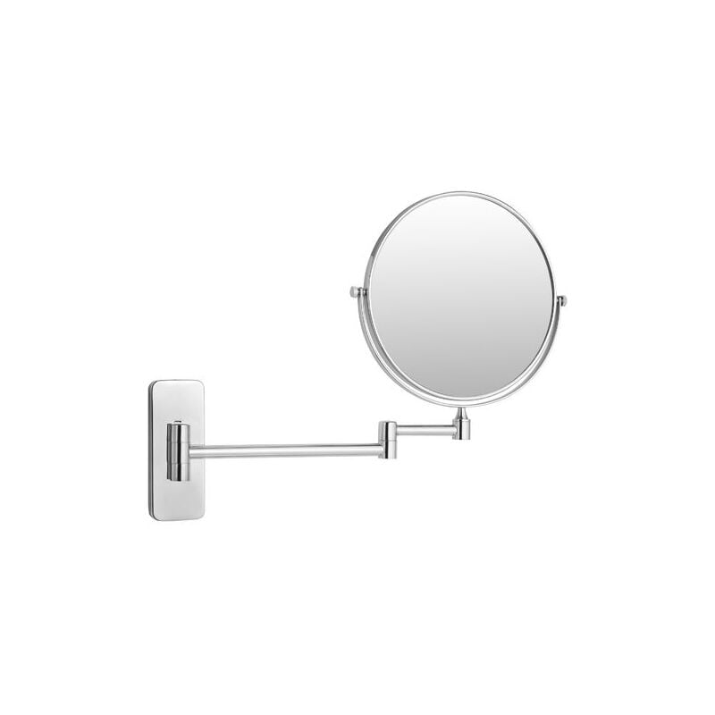 Miroir De Maquillage Rond, Double Face Grossissant