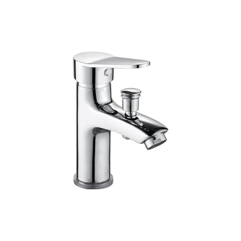 Mitigeur De Douche,mitigeur Bains/douche, Monotrou Chromé，mitigeur Monocommande Bain
