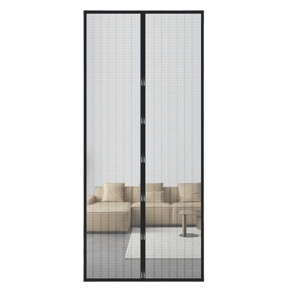 Mosquitera Con Cierre Magnético Para Puerta, Cortina Antimoscas Para Puerta De Balcón Y Patio