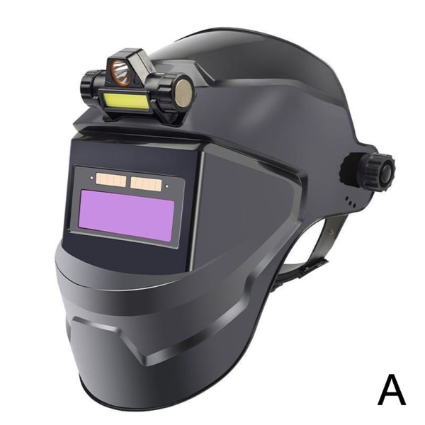 Casque De Soudage À Assombrissement Automatique, Masque De Soudage Monté Sur La Tête, Style Classique Et Sûr.