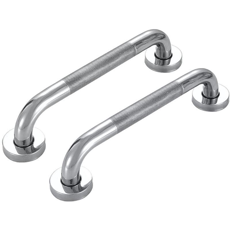 Pcs Barre Appui - 30cm Pour Salle De Bain Barre De Maintien Antidérapant Poignée De Douche En Inox Pour Baignoire Toilette Escalier