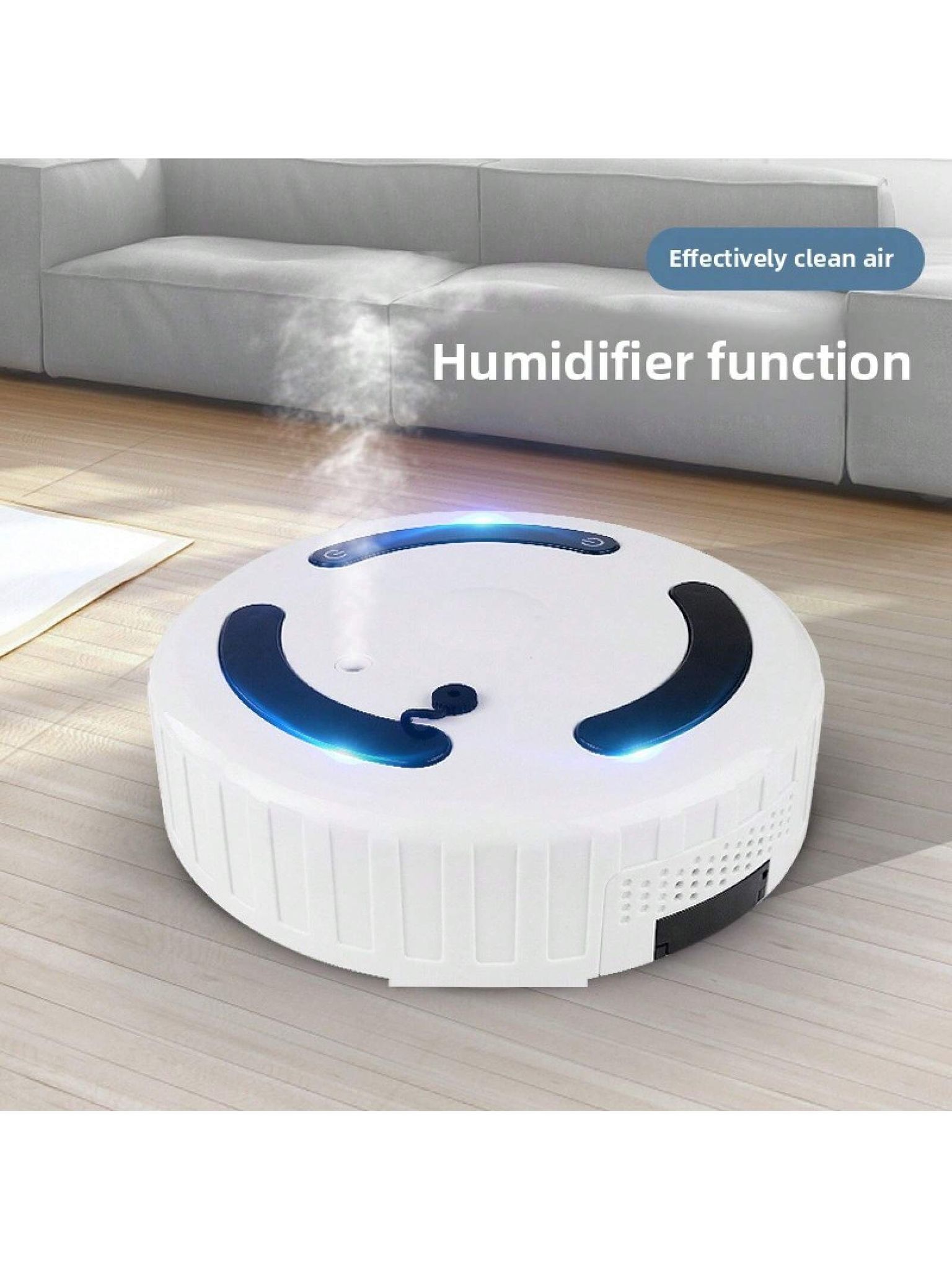 Nuovo Robot Pulitore Intelligente Completamente Automatico Per La Casa, Silenzioso, Con Funzione 3 In 1 Di Aspirazione, Lavaggio E Spruzzatura, Ricarica Usb.