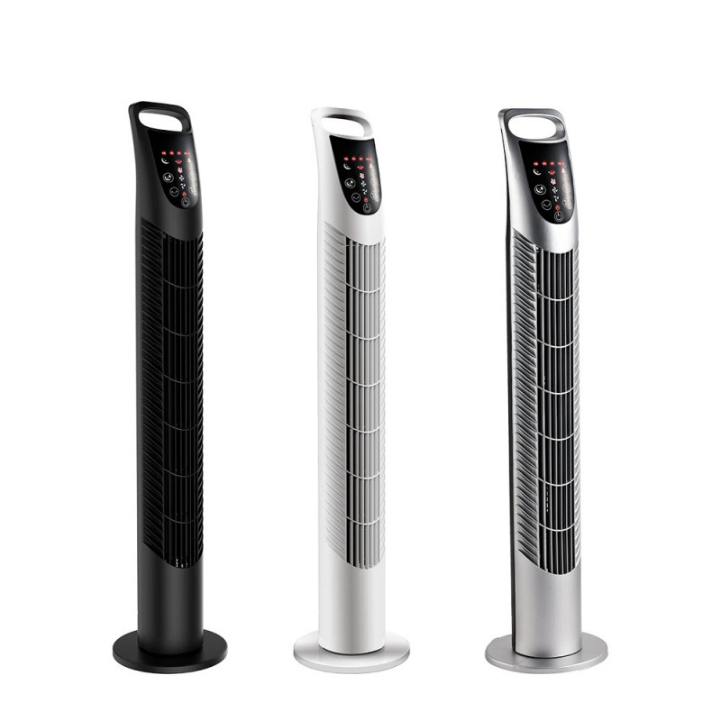 Turmventilator Mit Fernbedienung (bis Zu 5 M Reichweite), 70°-oszillation, 3 Modi Und 3 Geschwindigkeitsstufen, 7,5-stunden-timer, 40 W, Schwarz, Ø 18 X 78,5 Cm