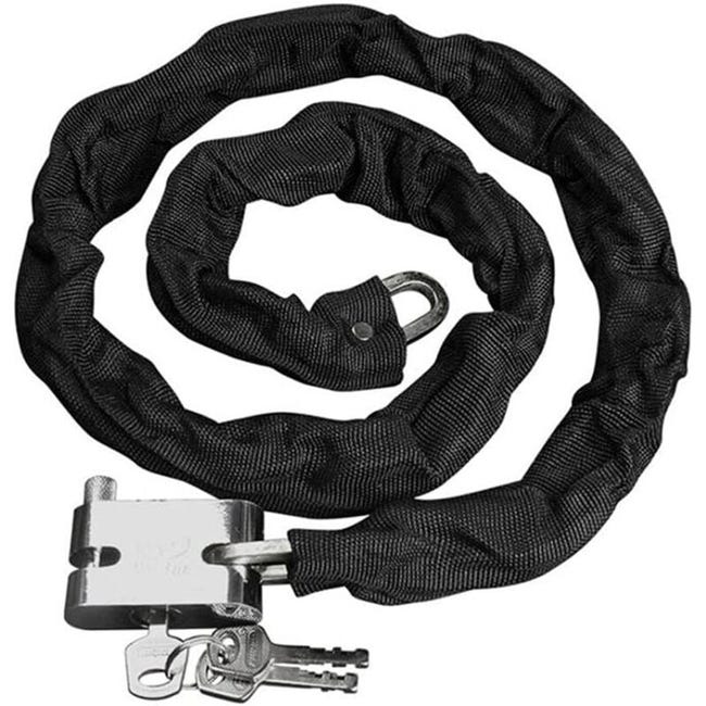 Antivol Vélo, Antivol Vélo Avec Chaîne Antivol, 120 Cm (sku Produit : 96442784 Sku Offre : Lehua25.6.11-13)