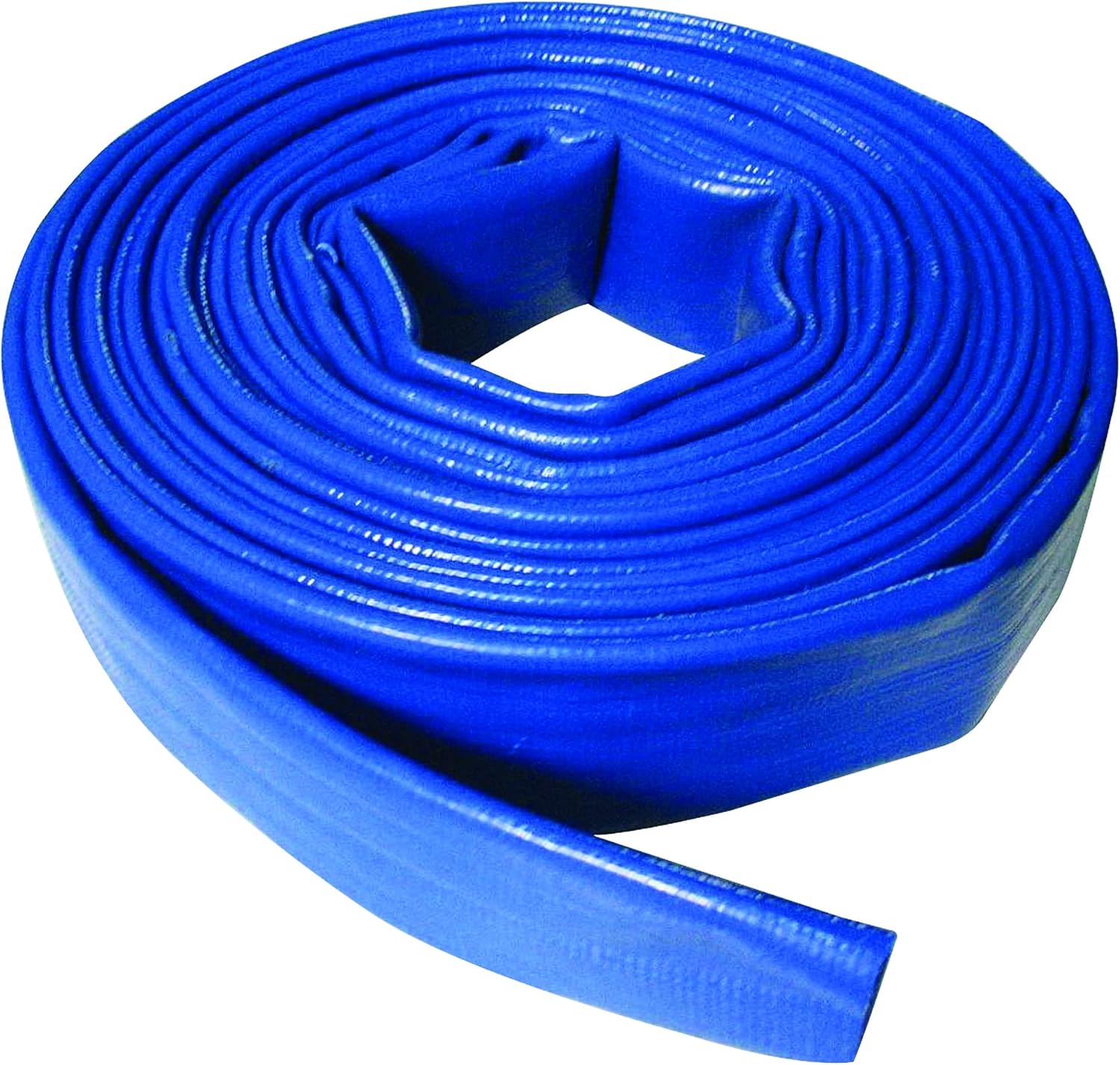 Polychlorure De Vinyle (pvc) Tuyau Souple Plat 20 M X 32 Mm 170g
