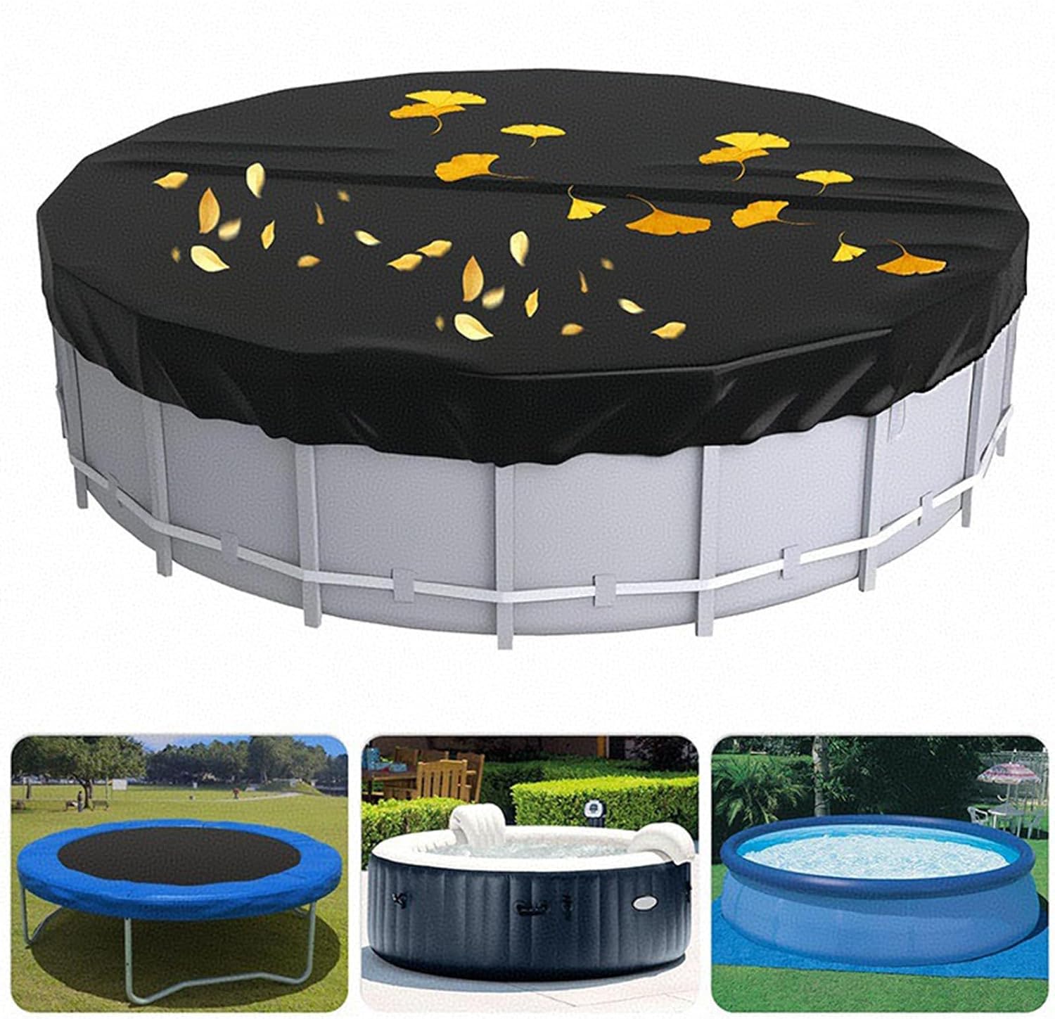 Housse De Piscine Ronde Pour Chiens, Protection Anti-poussière Et Anti-uv Pour Extérieur Balcon Jardin Parc Adulte Enfant