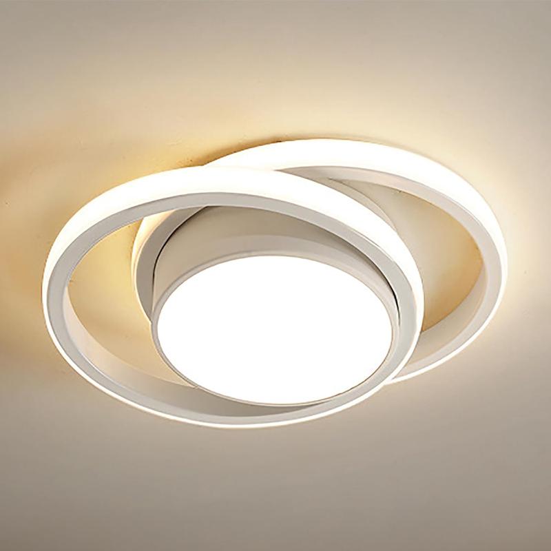 Plafonnier Rond 32w Pour Chambre Et Couloir, Luminaire Avec Variation 3 Couleurs, Adapté Salon, Salle De Bain, Cuisine