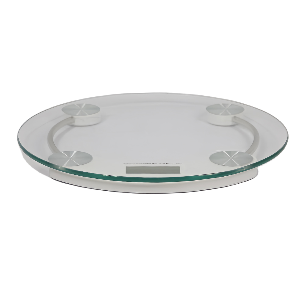 Household Round Glass Weight Scale