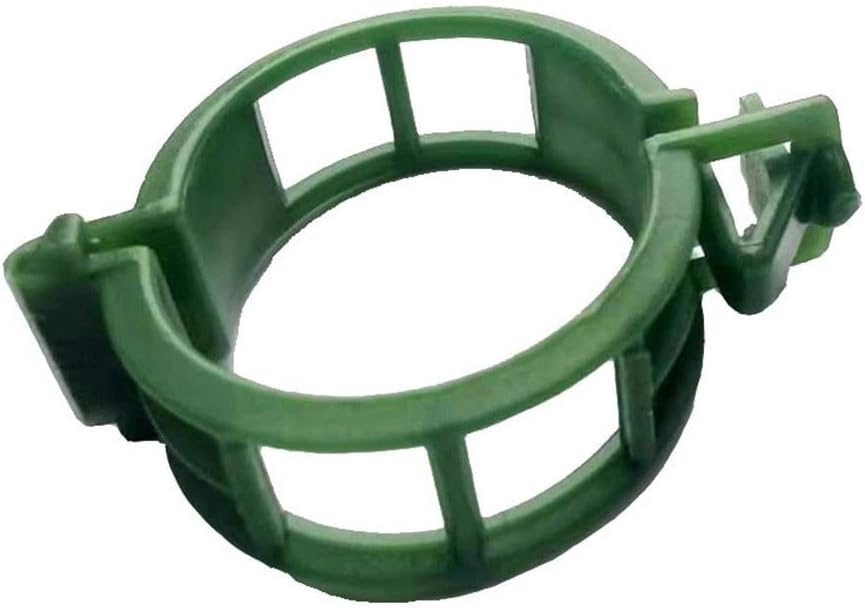 100 Clips De Support Pour Plantes En Plastique Réutilisables, Pour Treillis À Tomates D'Extérieur, Transparents, Pour Tiges De Tomates (25 Mm)