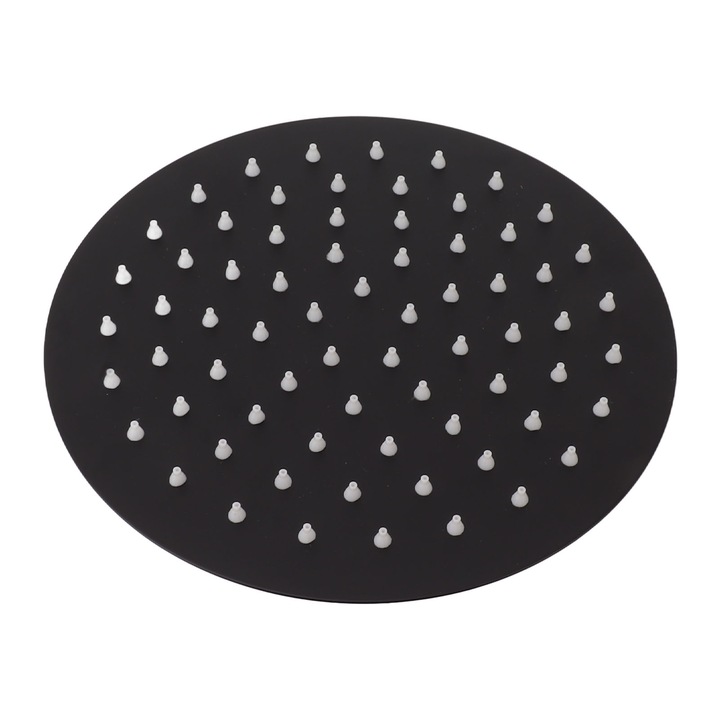 Cap De Dus, Qttvbtna, Ultra Subtire, Negru, 20cm, Inox