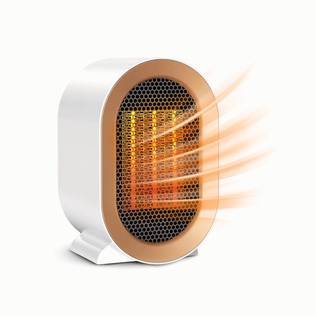 Radiateur Soufflant Vulpes Goods - Chauffage Électrique Pro - 2 Niveaux - 1200w