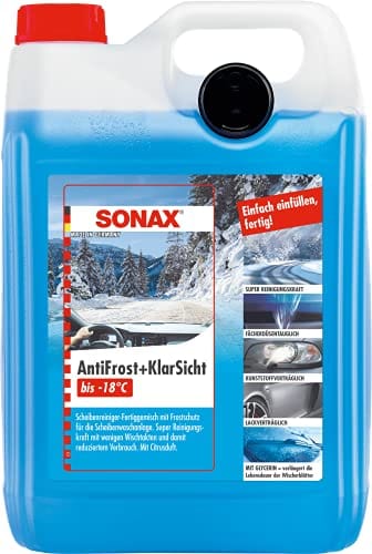 AntiFrost plus Klarsicht bis -18 c° Citrus 5 l Scheibenwaschmittel - Sonax