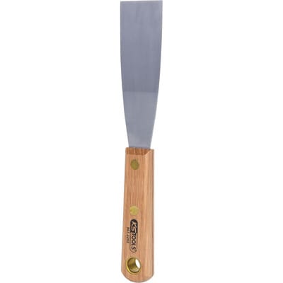 Edelstahl Spachtel, 38mm, mit Holzgriff