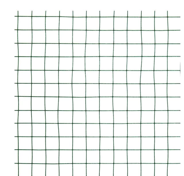 ECD Germany Volierendraht Drahtgitter 1mx10m Maschenmaße 19x19mm Drahtstärke 0,75mm Grün Stahl verzinkt Maschendraht 4-Eck Drahtzaun robustes