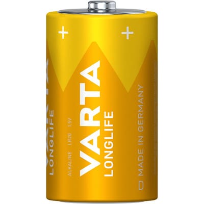 Batterie longlife Varta d 2er Blister