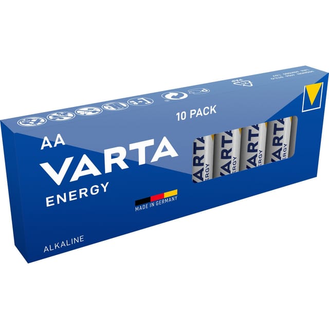 Varta - energy aa Value Pack 10 Mignon (AA)-Batterie Alkali-Mangan 1.5 v 10 St.