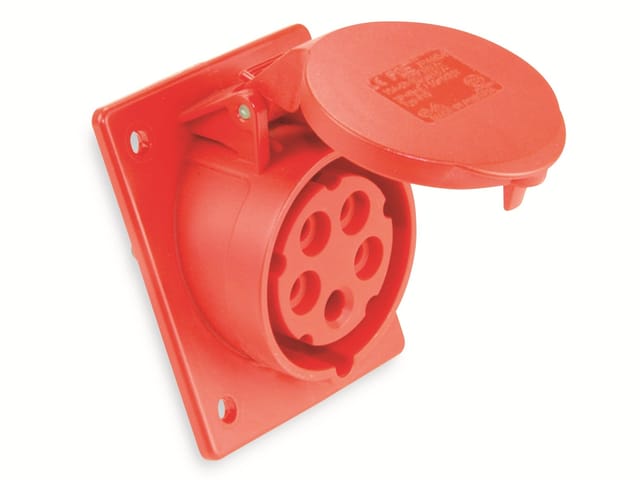 415-6tt cee Anbaudose 16 a 5polig 400 v 1 St. - PCE