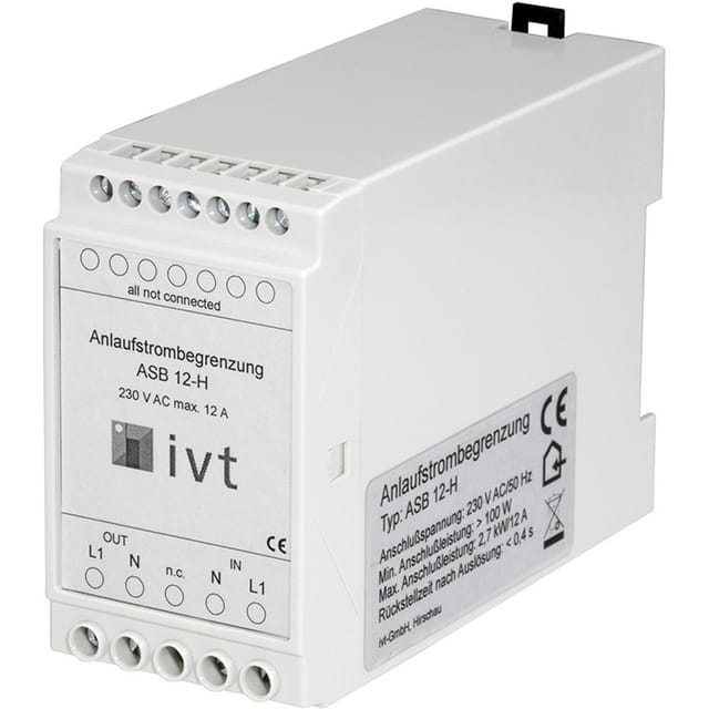 18017-H Anlaufstrombegrenzung asb 12-H Weiß - IVT