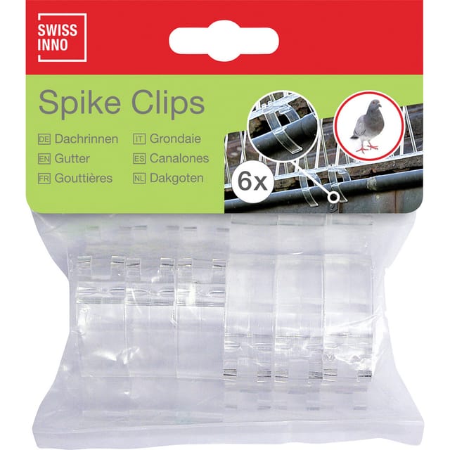 Swissinno - 1 238 001K Spike-Clips Befestigungsclips Passend für Marke (Tiervertreiber) Taub