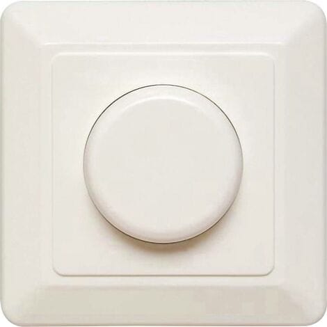 T39.07 Unterputz Dimmer Geeignet für Leuchtmittel: LED-Lampe, Energiesparlampe, Glühlampe, Ha - Ehmann