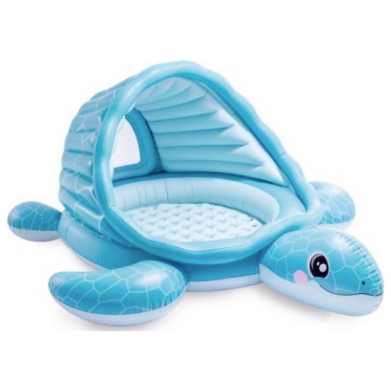[gebraucht] B-ware Intex Planschbecken Schildkrötenhaus Playland 119l Wasserspaß Für Kinder Blau