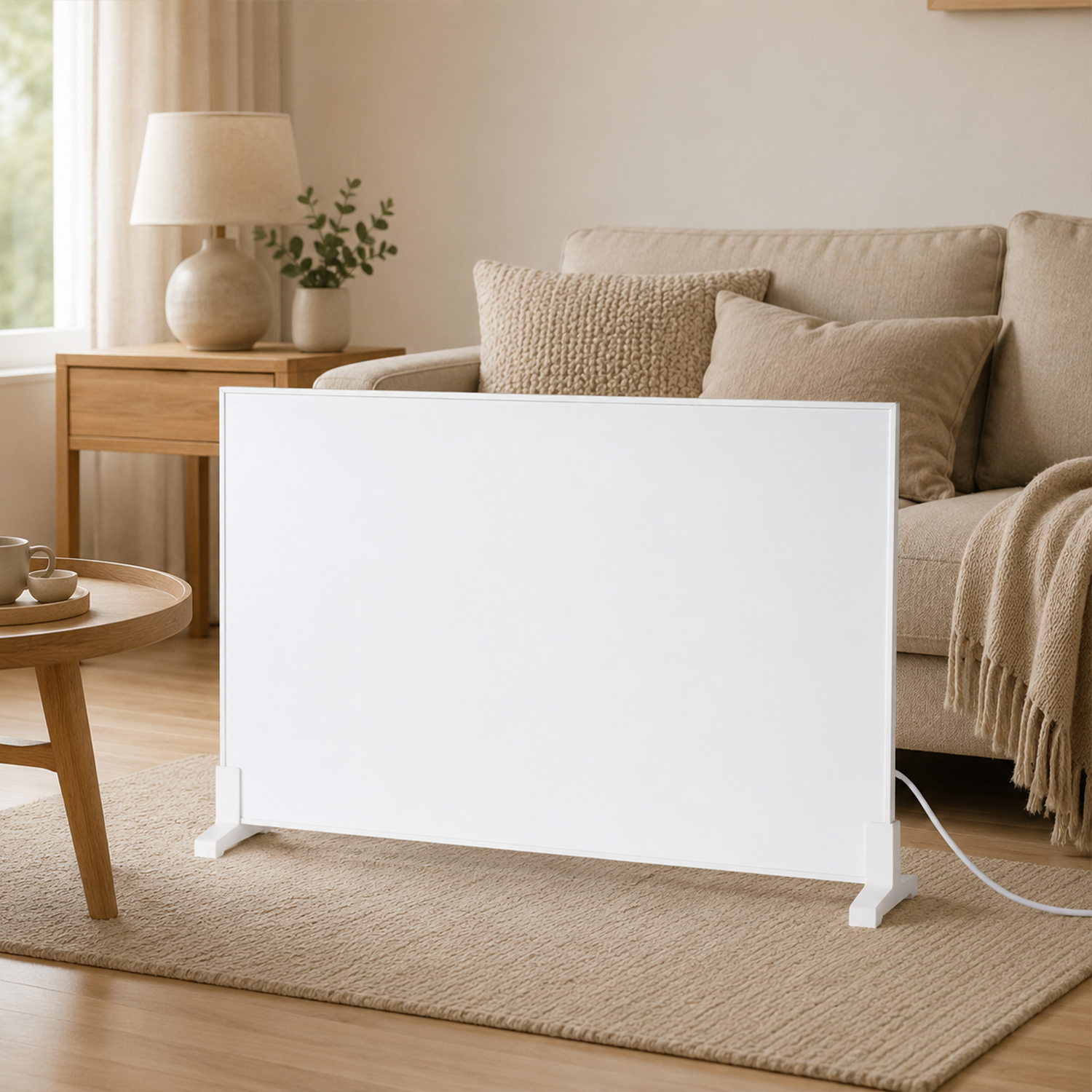 Jiubiaz Infrarotheizung 960 W Mit Wlan, Thermostat, Wandmontage Und Standfüßen