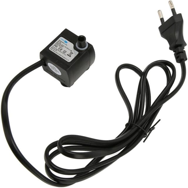 Mini-tauchwasserpumpe, Einstellbar, Leise, Ipx8, Wasserdicht, Springbrunnenpumpe Mit Saugnapf Für Aquarien, Eu-stecker 220–240 V,